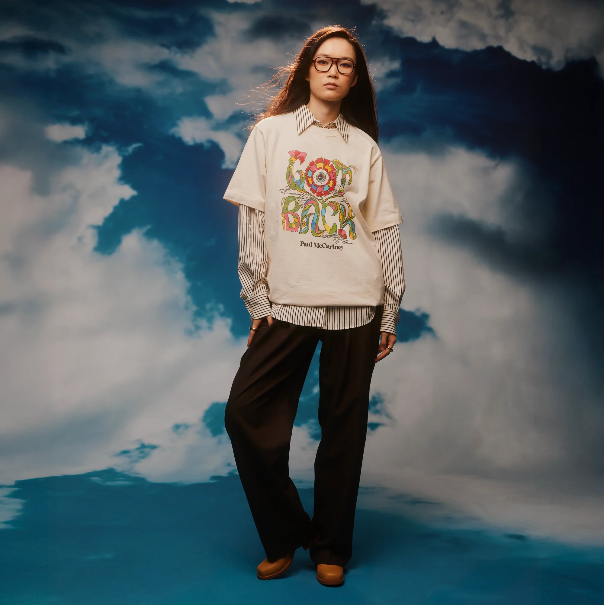 Got Back 2025 Floral Tour T-Shirt - Image 2