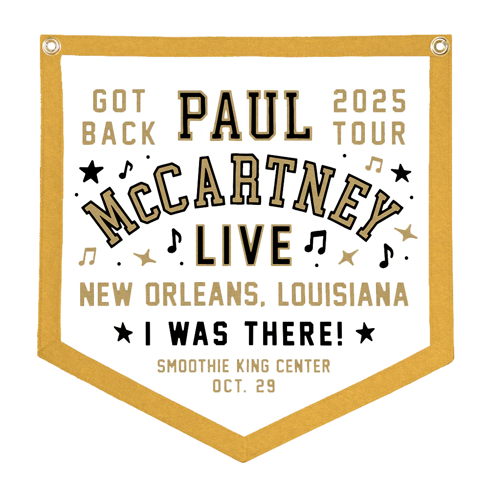 Got Back 2025 New Orleans Event Camp Flag