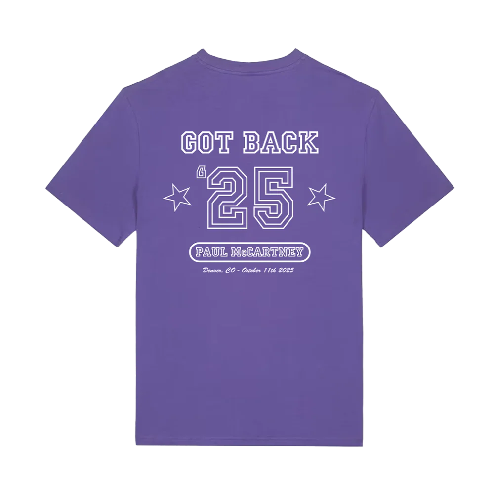 Paul McCartney x Colorado Rockies Got Back 2025 T-Shirt - Image 2